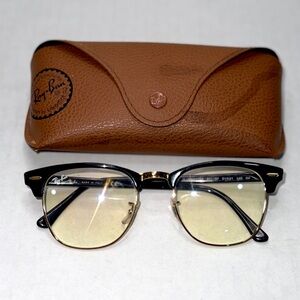 Ray-Ban Black Clubmaster Glasses